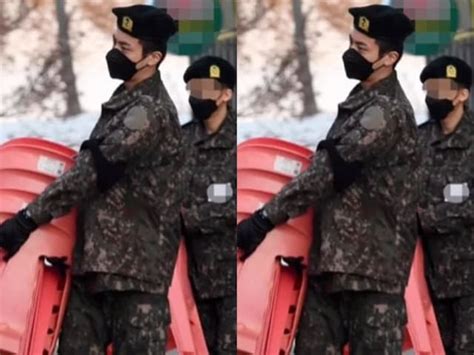 Jin Carries Chairs In New Clip From His Military Training Centre Bts