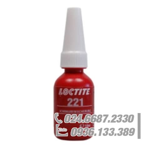 Loctite 221 Khóa Ren Chai 10 Ml Loctite 221 Threadlocker 10 Ml Bottle