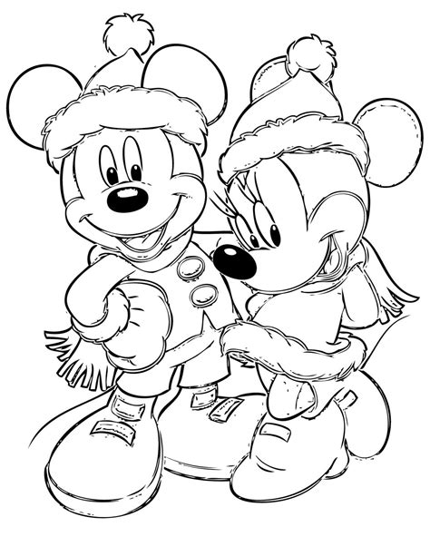 Dibujos Disney Navidad Para Colorear E Imprimir Gratis