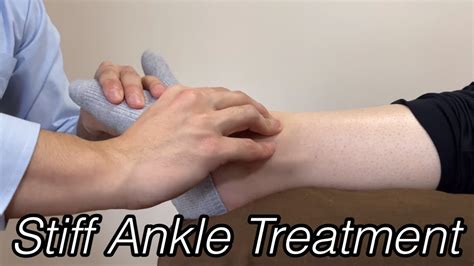 Myofascial Release For Stiff Ankle Youtube