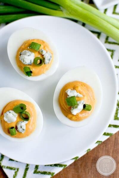 Buffalo Ranch Deviled Eggs Iowa Girl Eats