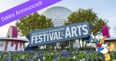 Dates Announced For The 2023 EPCOT International Festival Of The Arts