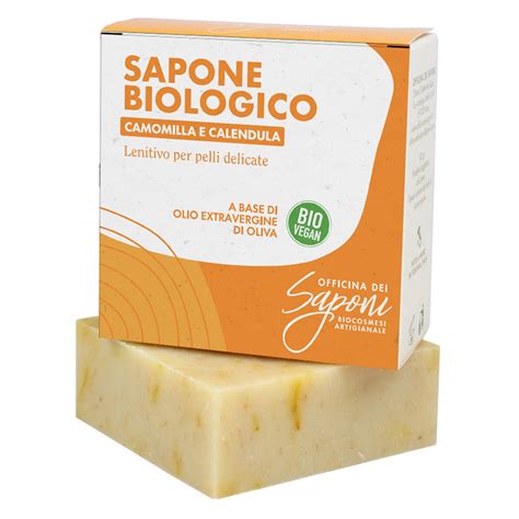 Sapone Artigianale Camomilla Calendula Bio Officina Dei Saponi