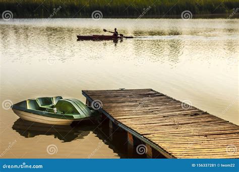 Goreckie Lake Wielkopolski National Park Poland Stock Image Image