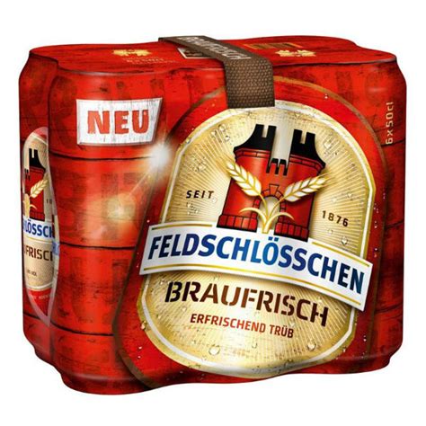 Feldschlösschen Braufrisch Dosen 50 cl Nationale Biere Gedex