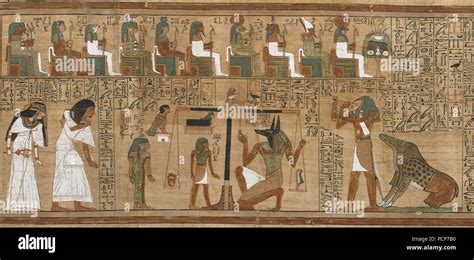 Egypt book of the dead papyrus hi-res stock photography and images - Alamy