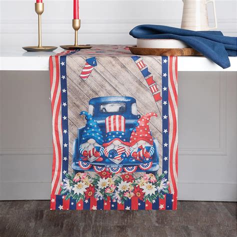 Amazon D Moksha Homes 4th Of July Table Runner 48 Inches Long