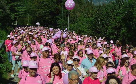 Camminata Rosa Torna La Carovana Della Prevenzione Guidata Da Iannace