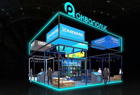 Aquapolis Aquatherm On Behance Exhibition Booth Design