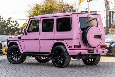 Mercedes G Wagon 2022 Pink