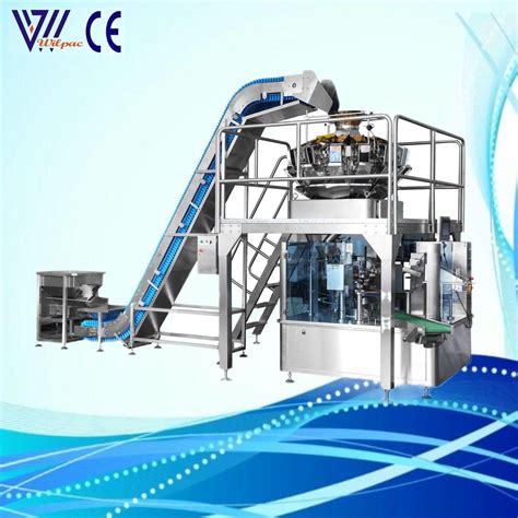 Automatic Rotary Multi Station Gusseted Bag Packaging Packing Machine China Doypack Machine