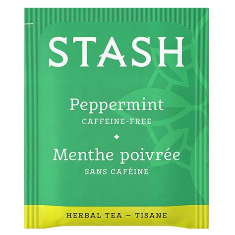 Peppermint Herbal Tea Bags Stash Tea