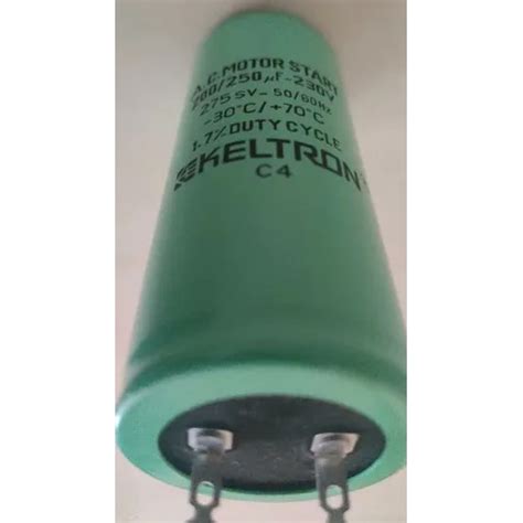 Keltron Mfd Motor Start Single Can Capacitor At Best Price In