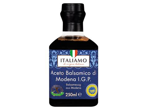 ITALIAMO Aceto Balsamico di Modena I G P Lidl Österreich Archiv