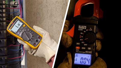 Difference Between Multimeter And Clamp Meter Clamp Meter Vs Multimeter Youtube