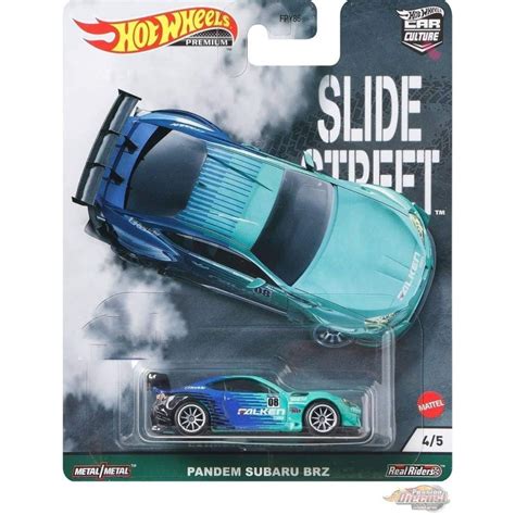 Jual Diecast Hot Wheels Slide Street Pandem Subaru Brz Falken Hw