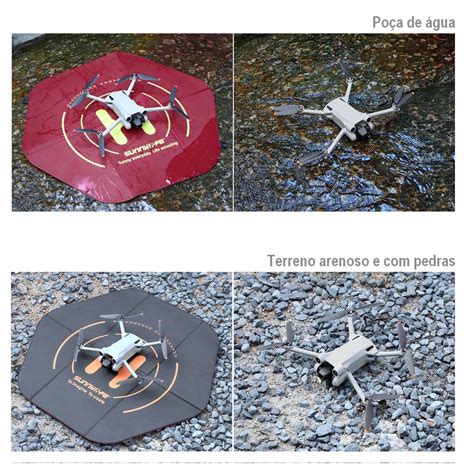 Heliponto Pista De Pouso Dupla Face Cm Para Drones Sunnylife