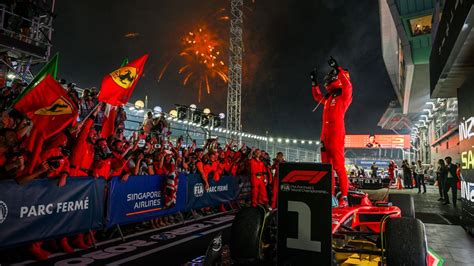 F1 GP Singapore 2023 Gara Carlos Sainz Vince In Modo Leggendario