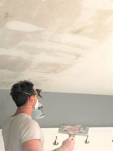 How To Paint A Textured Ceiling Artofit