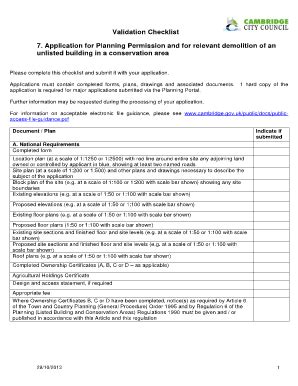 Fillable Online Validation Checklist For Form Pdf Kb Fax Email