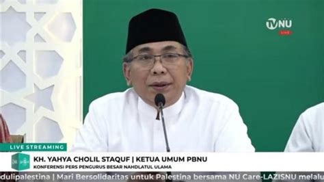 Ketum PBNU Minta Maaf 5 Nahdliyin Temui Presiden Israel Mereka Langgar