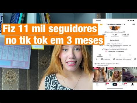 Crescer No Tik Tok Mil Seguidores No Tik Tok Em Meses