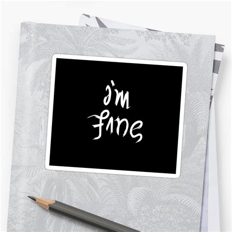 "BTS - I'm Fine / Save ME" Sticker by enami | Redbubble