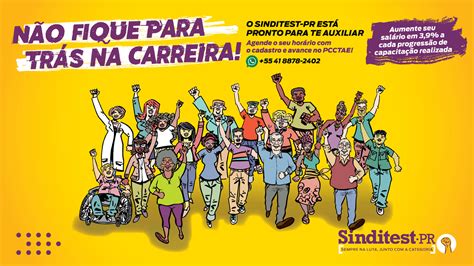 Sinditest PR lança campanha para impulsionar Progressão Por Capacitação