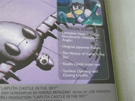 Japanese Anime Studio Ghibli Dvd Laputa The Castle In The Sky Hayao