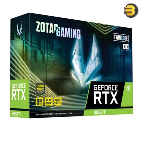 Zotac Gaming Geforce Rtx 3060 Ti Gddr6x Twin Edge Oc Zt A30620h 10p