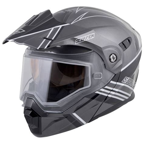 Scorpion Exo At Teton Snow Helmet With Electric Shield Fortnine Canada