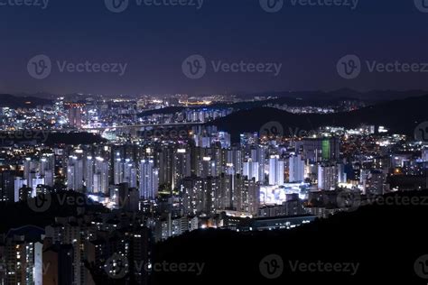 The Spectacular Night View Of Anyang Stock Photo At Vecteezy