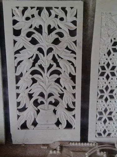 Modern Marble Stone Designer Jali Shape Rectangular At Rs 1200 Square