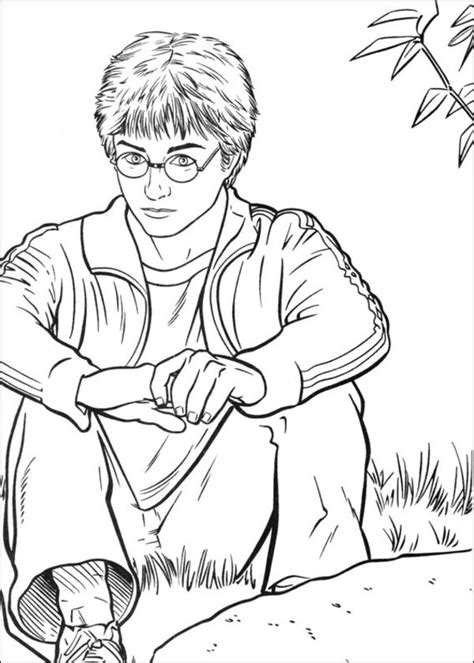 Harry Potter Adult Coloring Pages Coloring Home