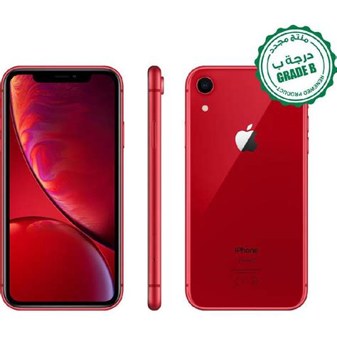 Apple IPhone XR Product Red Renewed Grade B Jarir Bookstore Bahrain