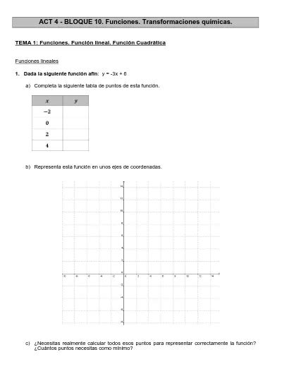 Act Bloque Funciones Transformaciones Qu Micas
