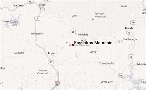 Sassafras Mountain Mountain Information