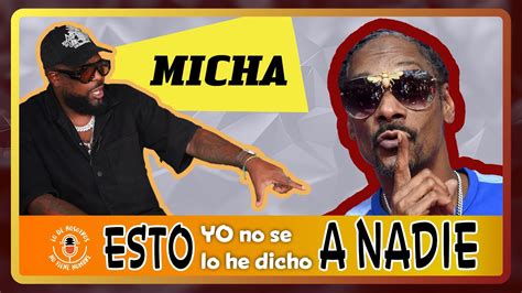 El Micha Revela Chocolate Mc Es El Verdadero Defensor Del Reparto