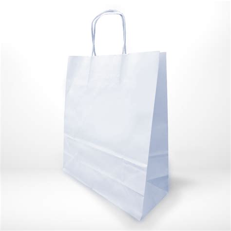 Saco Kraft Branco 18x8x24 Premium Pack