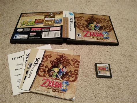 Legend of Zelda: Phantom Hourglass (Nintendo DS, 2007) Complete ...