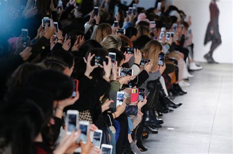 Social Medias Effect On Fashion Week Popsugar Fashion