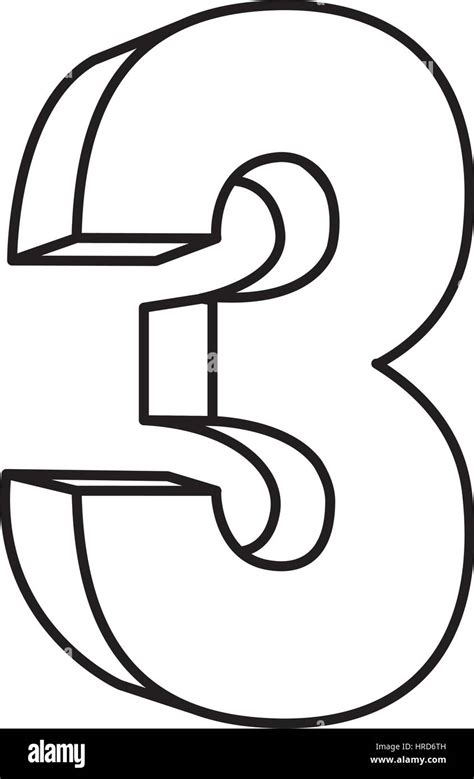 figure number  icon stock vector image art alamy