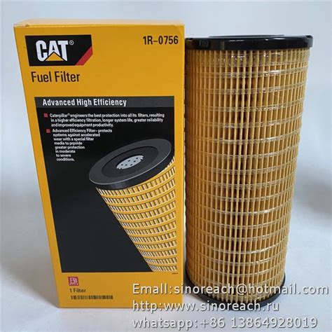 Carter 1r 0756 Diesel Filter Element Pf7655 1r0718 P551317 Sinoreach