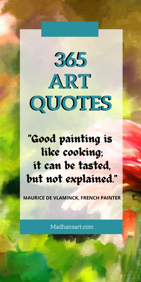 365 Inspiring Art Quotes to Help You Grow as an Artist | Art quotes ...