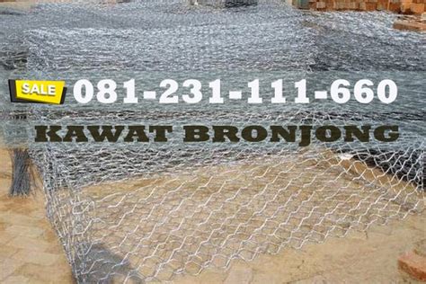 Jual Kawat Bronjong Pabrikasi Harga Per Kg Di Lapak Bangunsaranamakmur