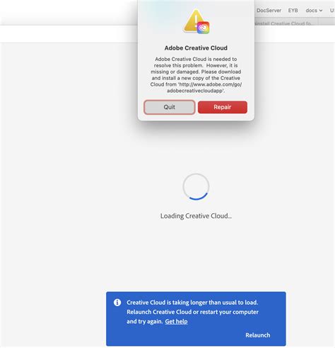 Creative Cloud Is Taking Longer Than Usual To Load Adobe Community 13101642