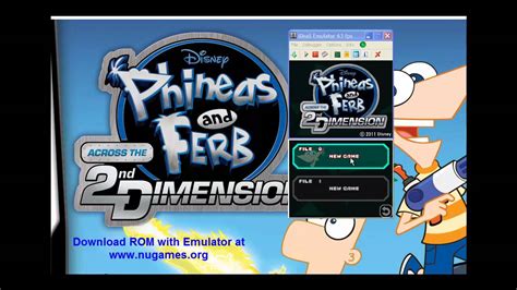 Download Ds Roms Free Phineas And Ferb Across The Second Dimension