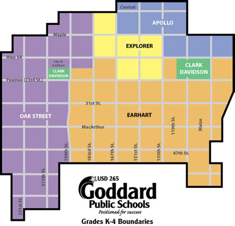 Usd 265 Goddard Public Schools School Boundaries