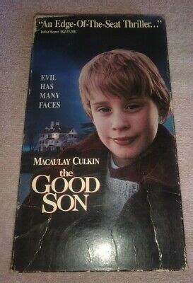 The Good Son Vhs Macaulay Culkin Elijah Wood Joseph Ruben Play Tested