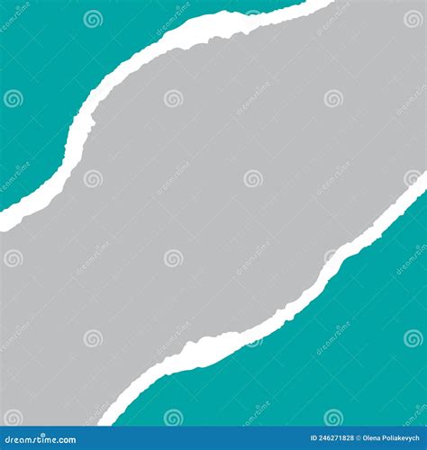 paper tear torn page effect grunge texture soft pattern vector